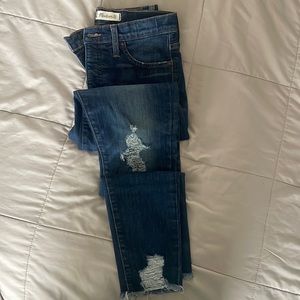 Madewell High Rise Skinny Jeans